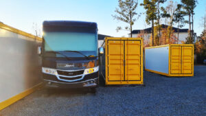 Drive-up access units for easy loading and unloading in Leland